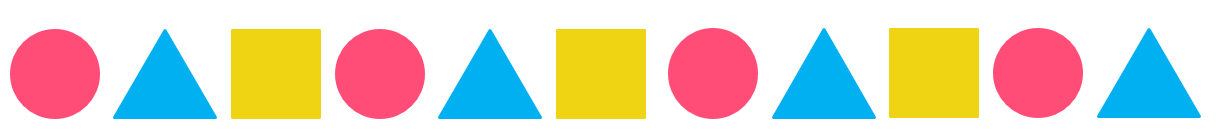 Shape Continuing Pattern Arc
